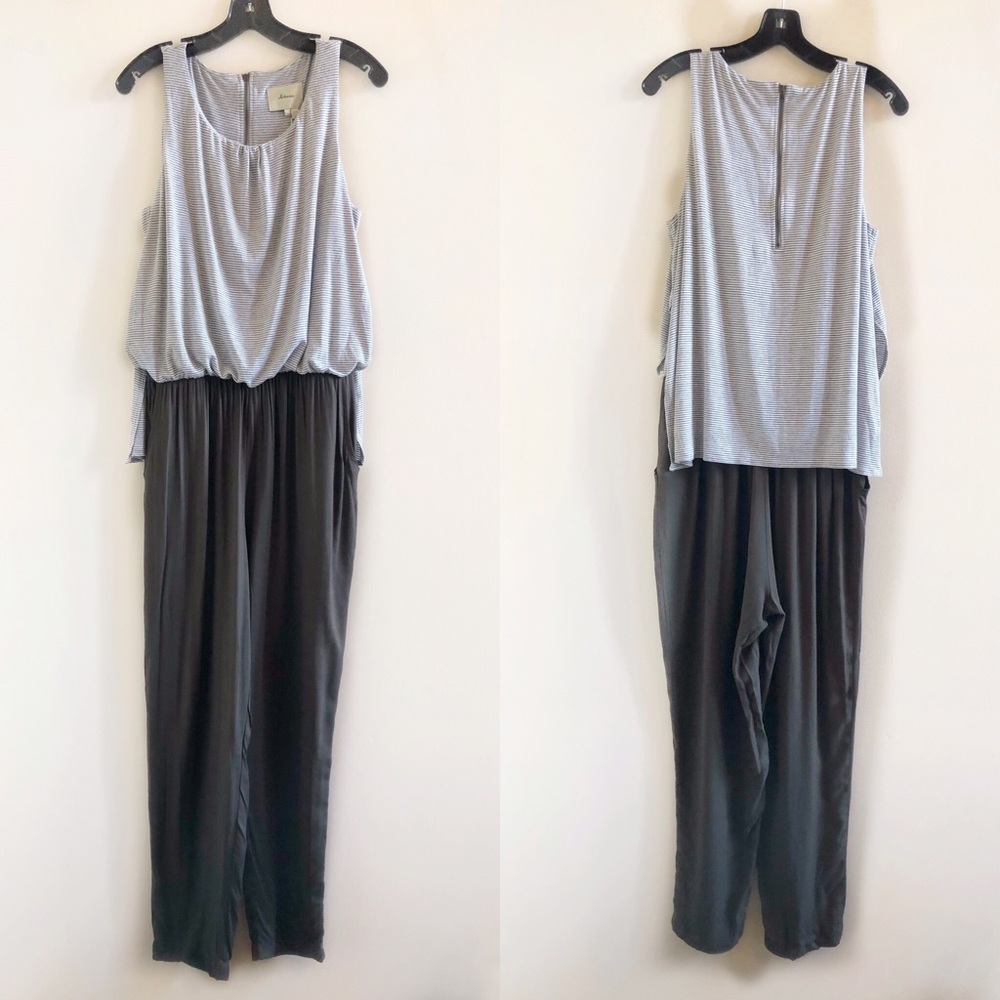 Anthropologie | Elevenses Priya Sleveless Jumpsuit